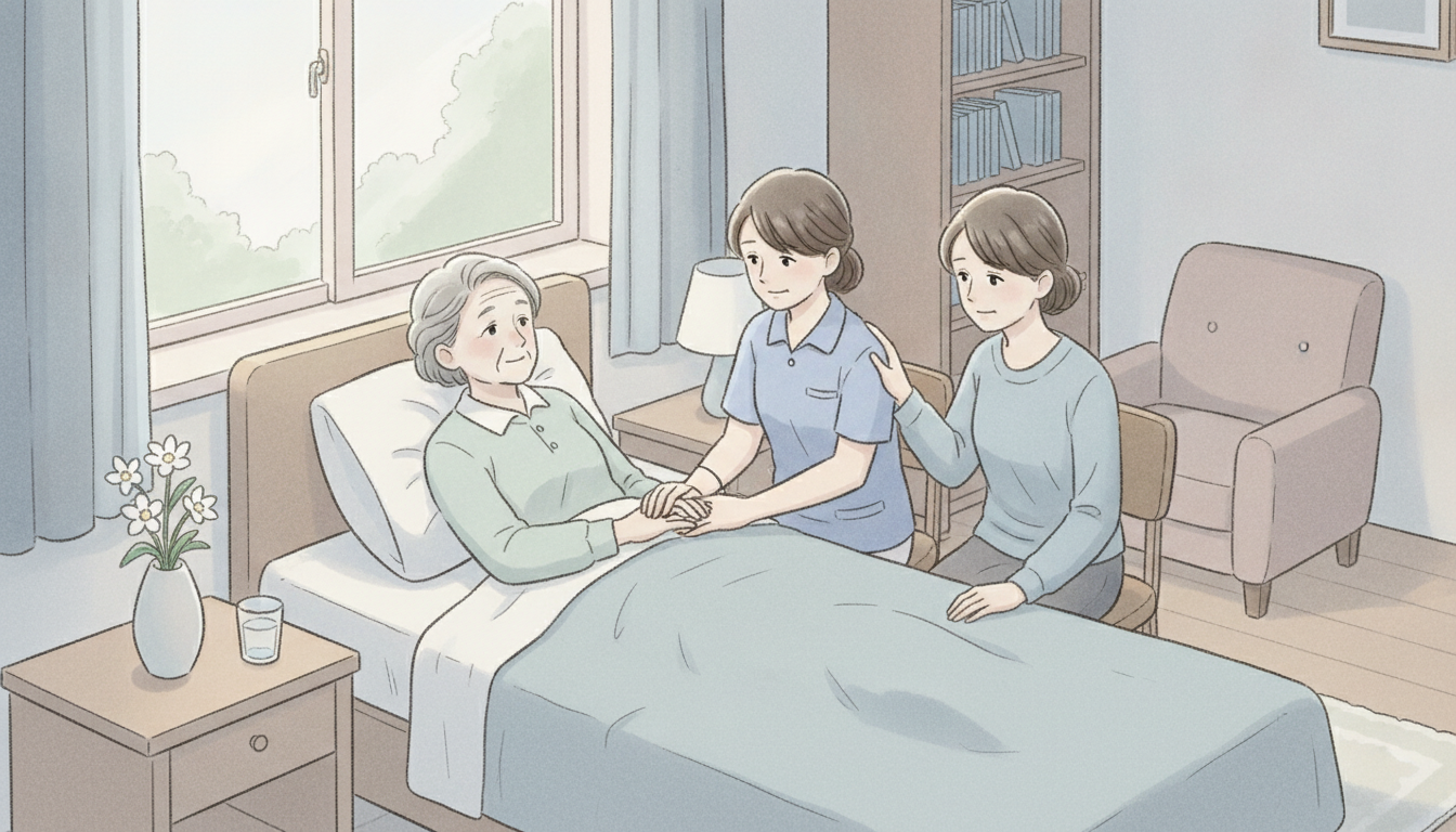 在宅での看取りと家族へのサポート
